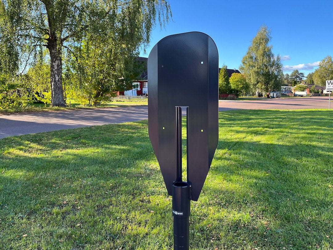 Laddboxhållare för stolpe Evon Dual