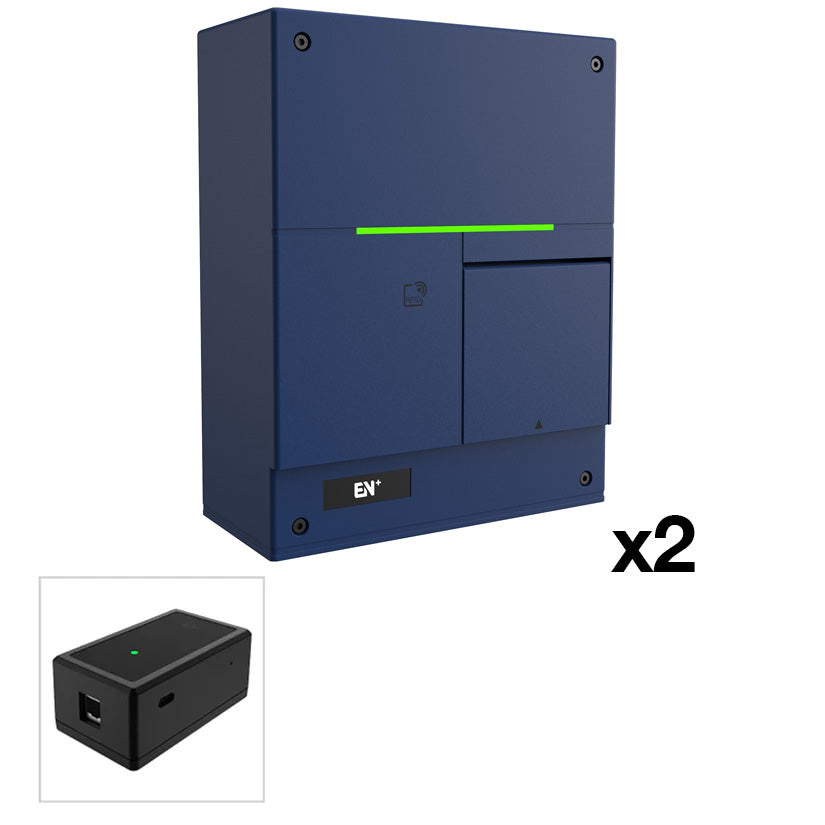 Laddbox 2x Evon Start Uttag